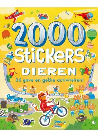 2000 stickers Dieren